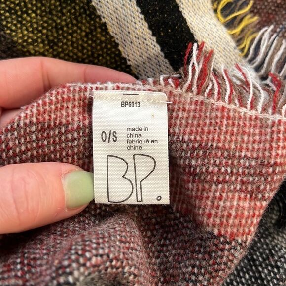 Thick Square Fringe Scarf​ - Picture 6 of 7